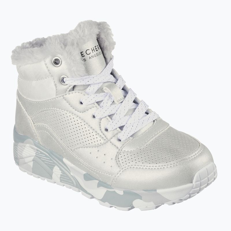 Черевики дитячі SKECHERS Uno Lite Camo Dazzle silver/grey 8