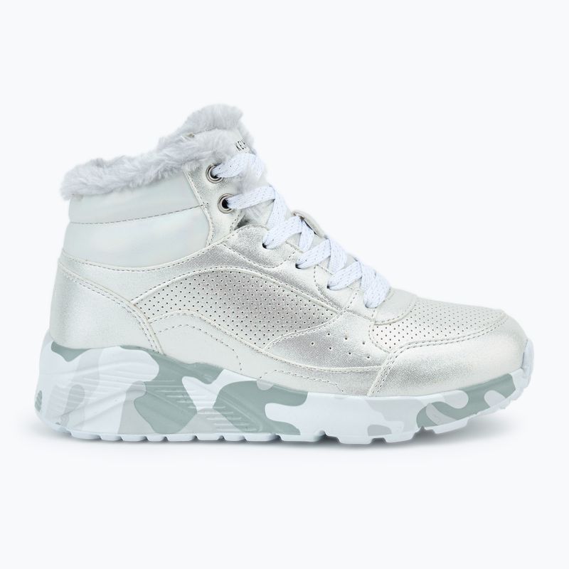 Черевики дитячі SKECHERS Uno Lite Camo Dazzle silver/grey 2