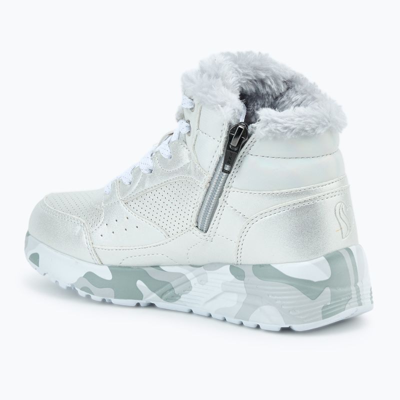 Черевики дитячі SKECHERS Uno Lite Camo Dazzle silver/grey 3