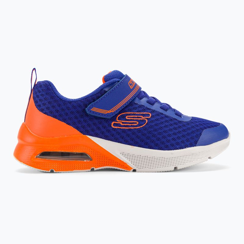 Кросівки тренувальні дитячі SKECHERS Microspec Max Gorvix royal/orange 2