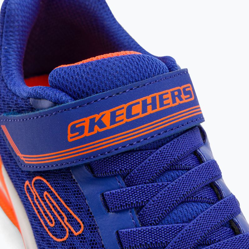 Кросівки тренувальні дитячі SKECHERS Microspec Max Gorvix royal/orange 8