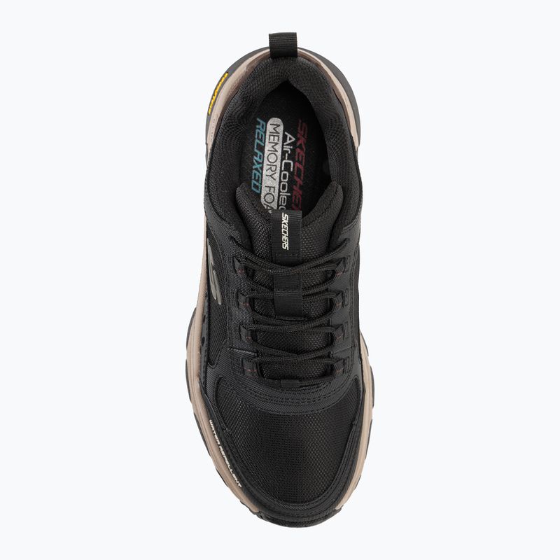 Чоловічі трекінгові черевики SKECHERS D'Lux Trekker чорні/натуральні 6