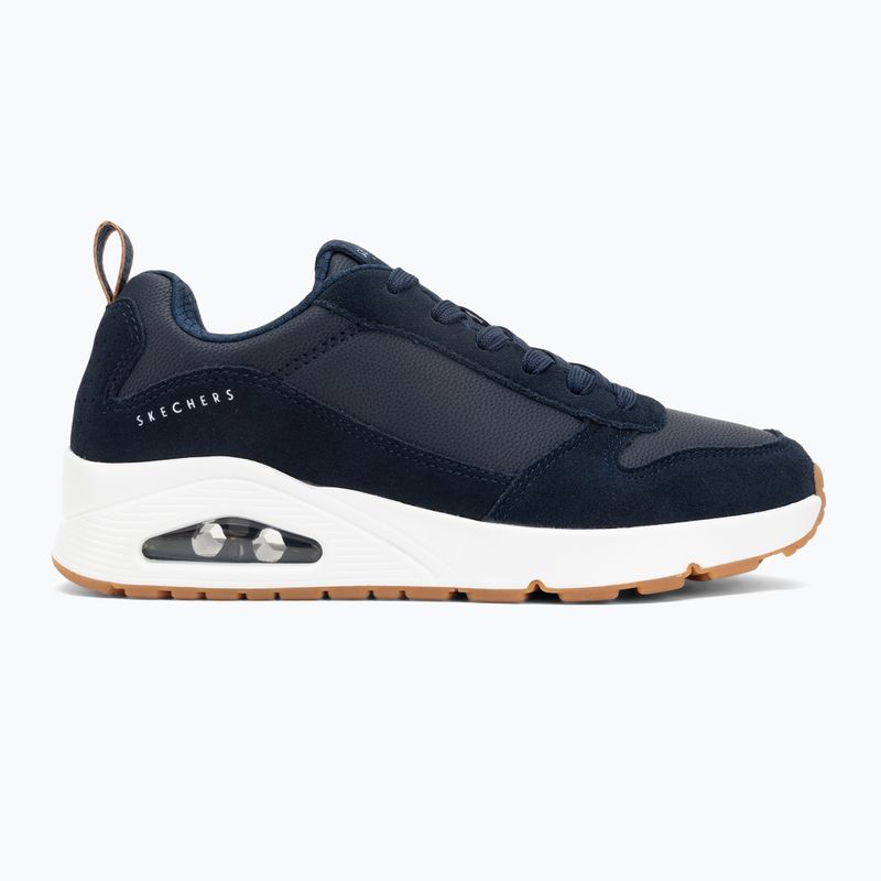 Кросівки чоловічі SKECHERS Uno Stacre navy 2