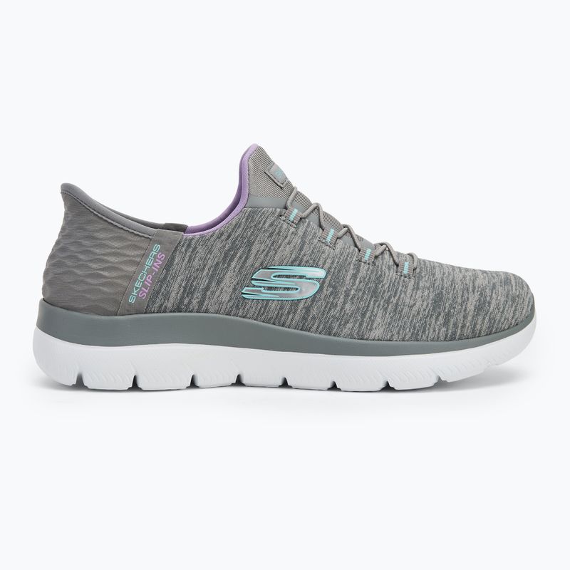 Кросівки жіночі SKECHERS Summits Dazzling Haze gray/mint 2