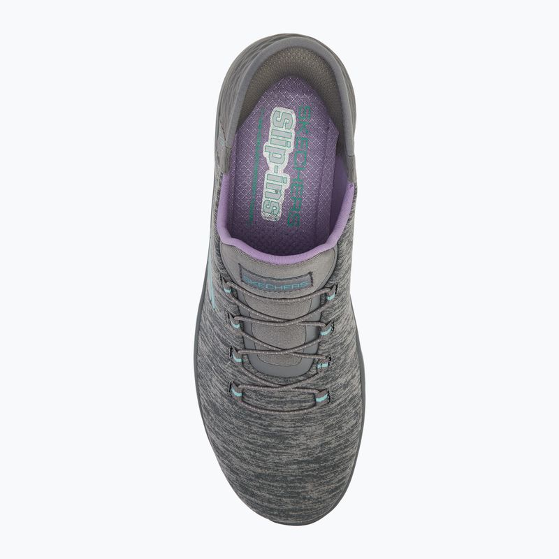 Кросівки жіночі SKECHERS Summits Dazzling Haze gray/mint 5