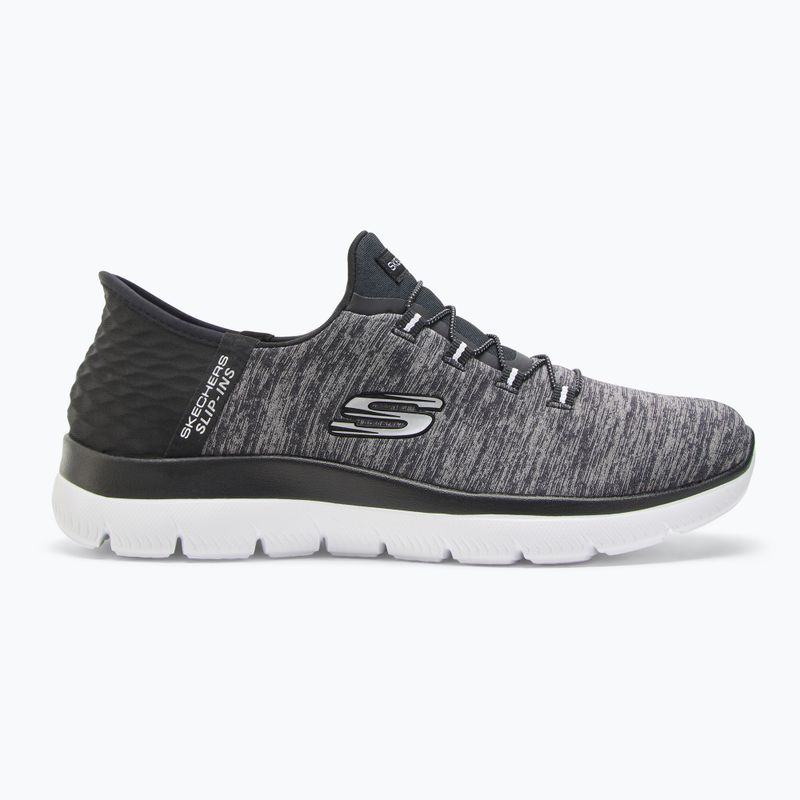 Кросівки жіночі SKECHERS Summits Dazzling Haze black/white 2