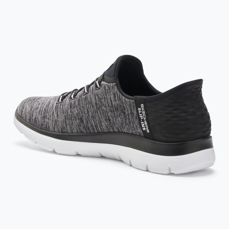 Кросівки жіночі SKECHERS Summits Dazzling Haze black/white 3