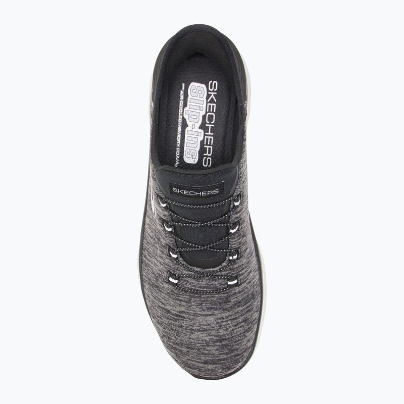 Кросівки жіночі SKECHERS Summits Dazzling Haze black/white 5
