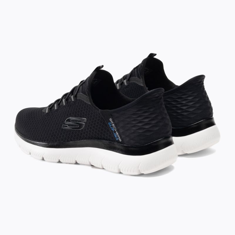 Чоловічі кросівки SKECHERS Slip-ins Summits High Range чорні 3