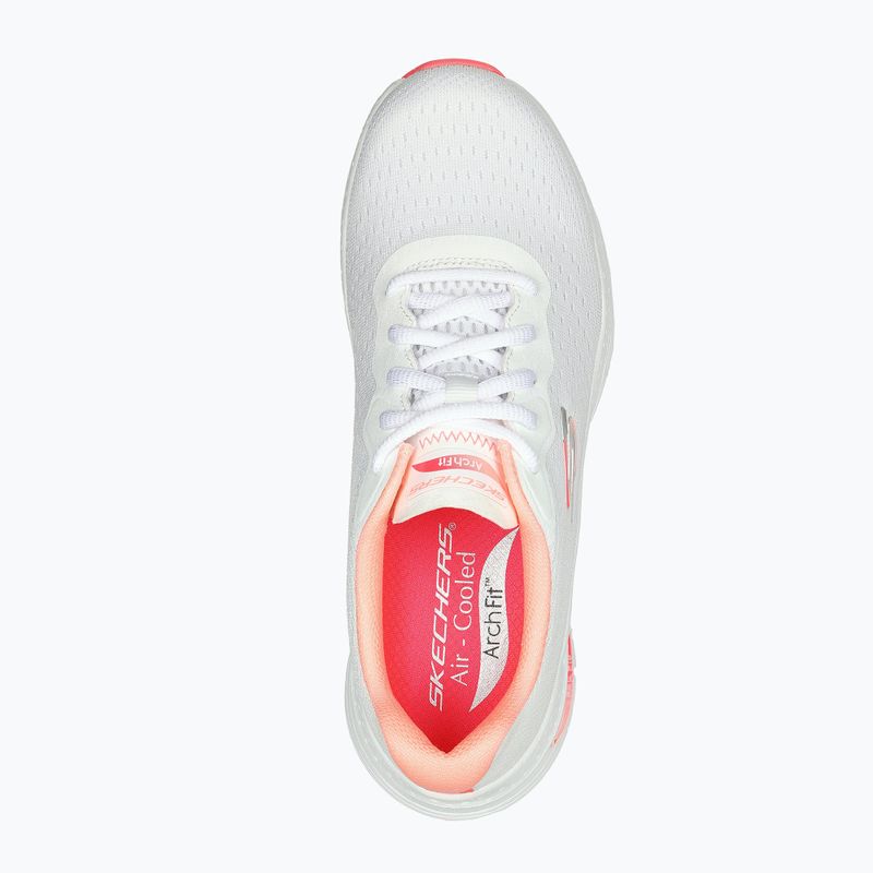 Кросівки жіночі SKECHERS Arch Fit Infinity Cool white/pink 4