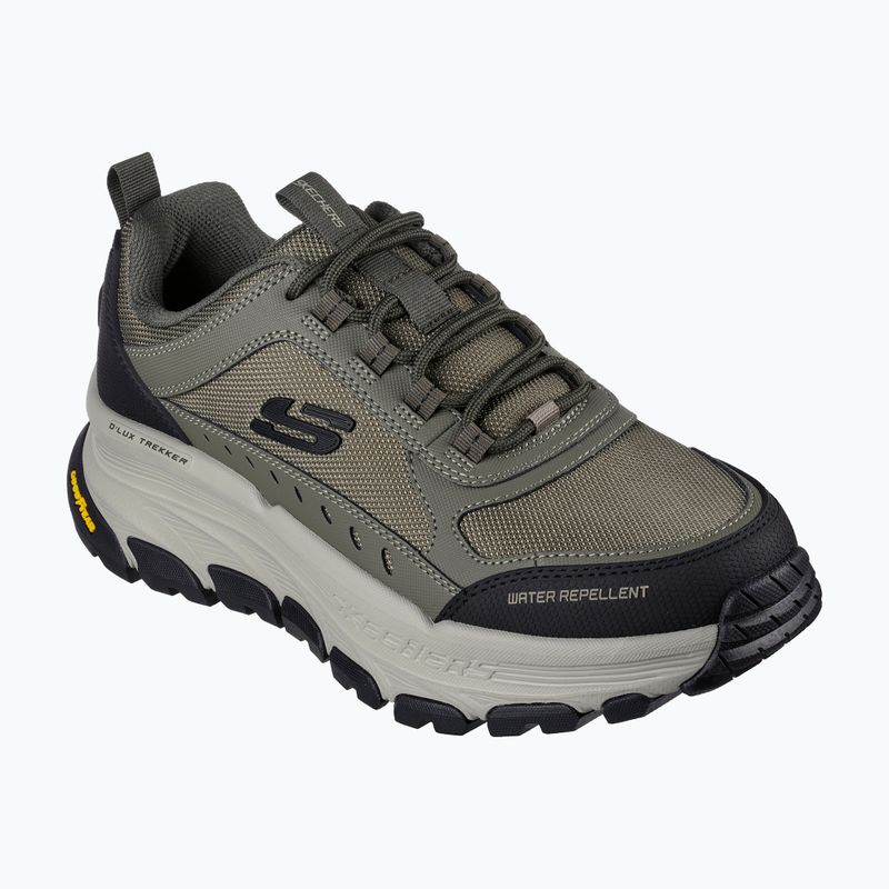 Взуття чоловіче SKECHERS D'Lux Trekker green
