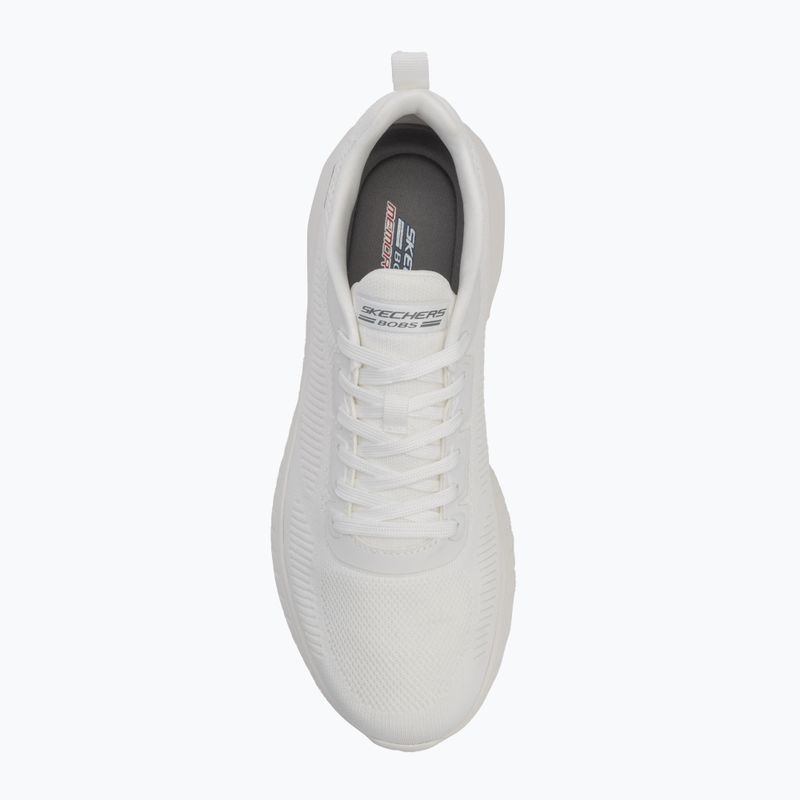 Кросівки жіночі SKECHERS Bobs Squad Chaos Prism Bold off white 5