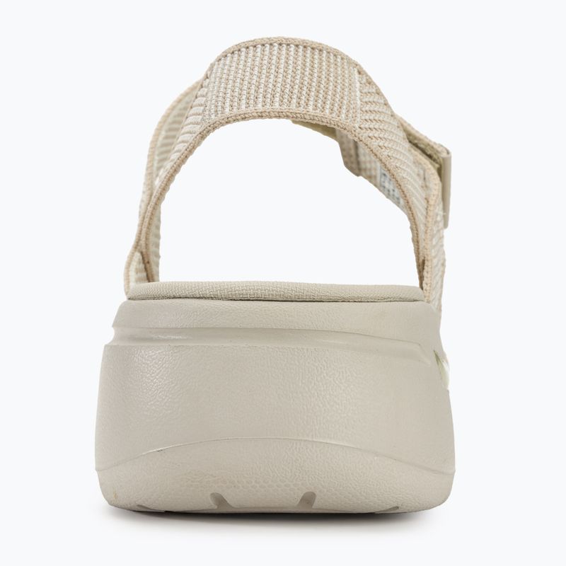 Жіночі босоніжки SKECHERS Go Walk Arch Fit поліровані бежеві 7