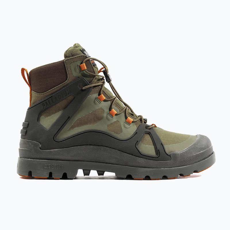 Черевики чоловічі Palladium Pampa Lite+ Cage WP+ olive night 8
