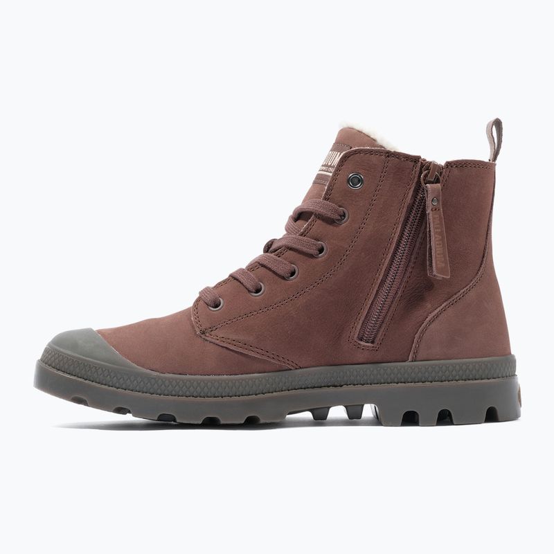 Черевики чоловічі Palladium Pampa HI ZIP WL yak brown 9