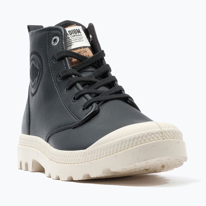 Чорні туфлі Palladium Pampa Hi Re-Vegan LTH 8