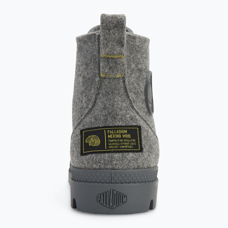 Сірі туфлі Palladium Pampa Hi Merino 6