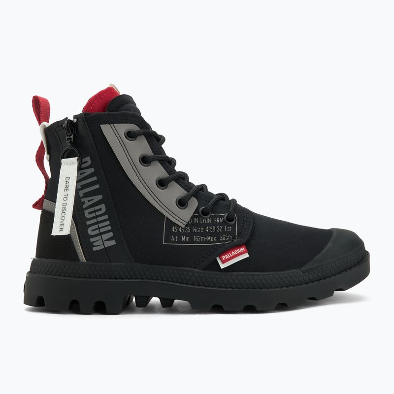 Черевики Palladium Pampa Hi Dare Zip black/black 2
