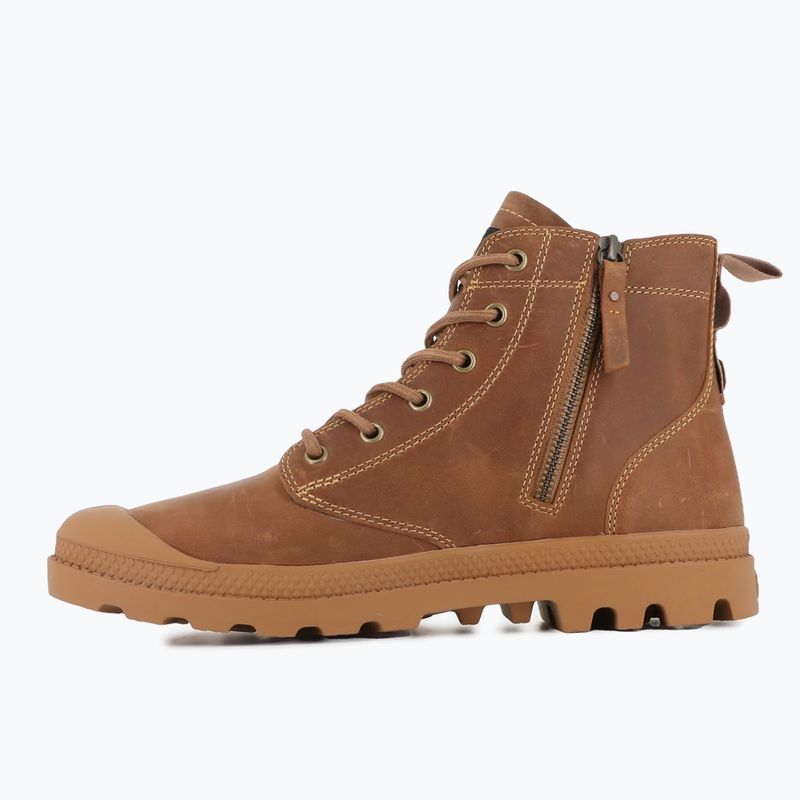 Черевики Palladium Pampa Zip Lth Legacy з червоного дерева 10