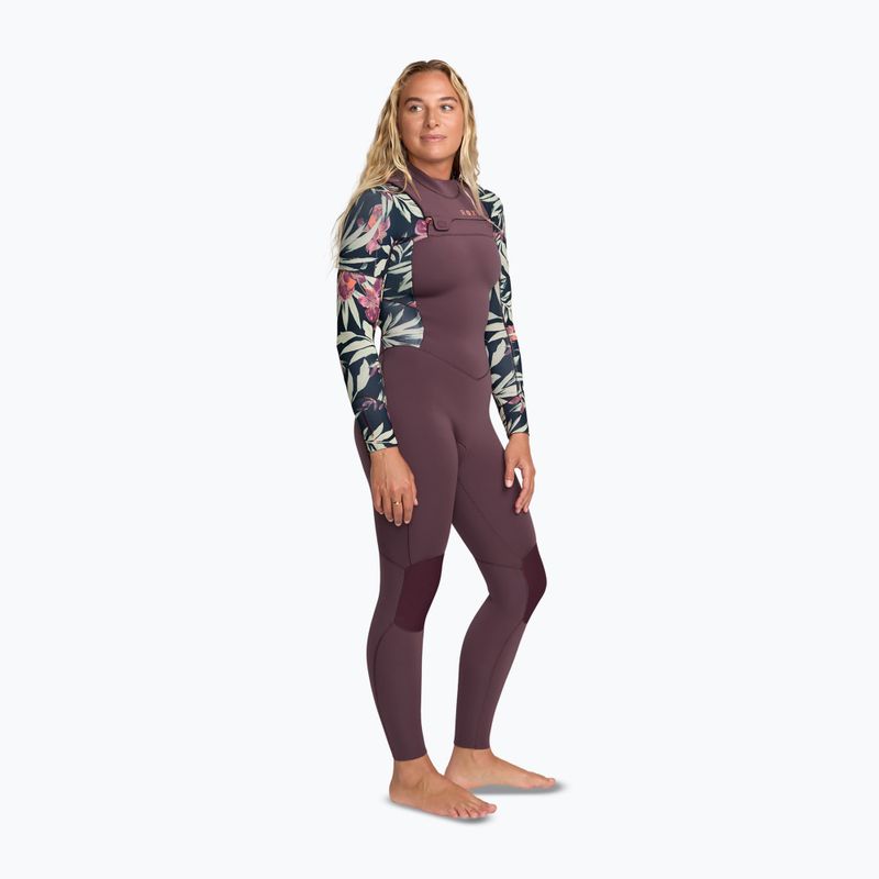 Гідрокостюм жіночий ROXY 4/3 мм Swell Natural Front Zip black multi 3