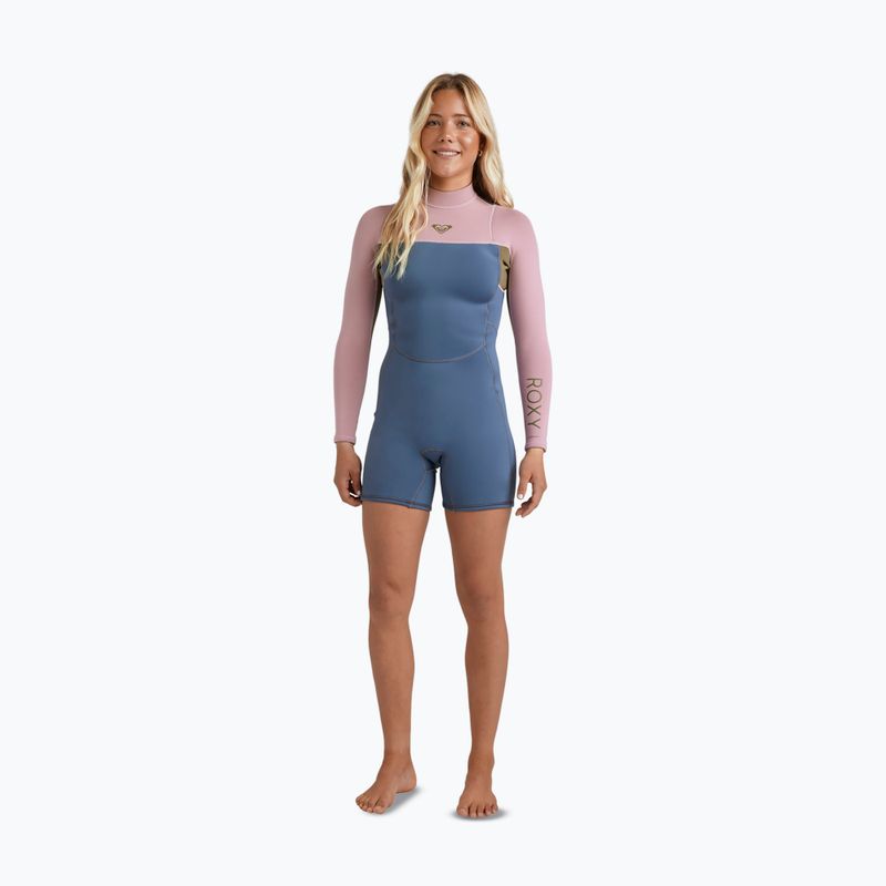 Гідрокостюм жіночий ROXY 2/2 мм Prologue+ LS Springsuit Flock ash 2