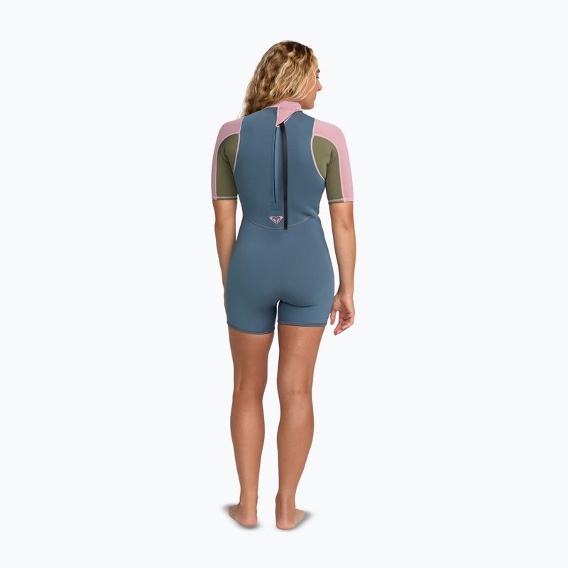 Гідрокостюм жіночий ROXY 2/2 мм Prologue+ SS Springsuit Flock ash 2