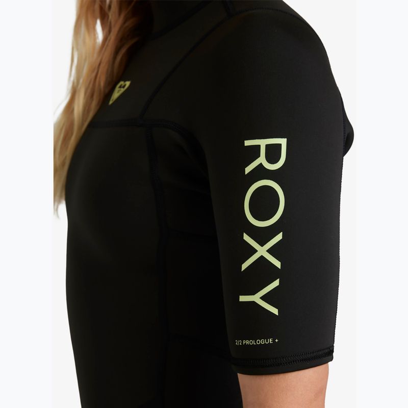 Гідрокостюм жіночий ROXY 2/2 мм Prologue+ SS Springsuit Flock black 8