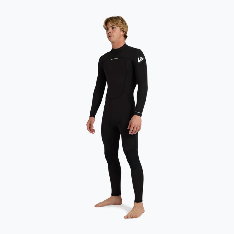 Гідрокостюм чоловічий Quiksilver Prologue+ 3/2 мм Back Zip Flatlock black 3