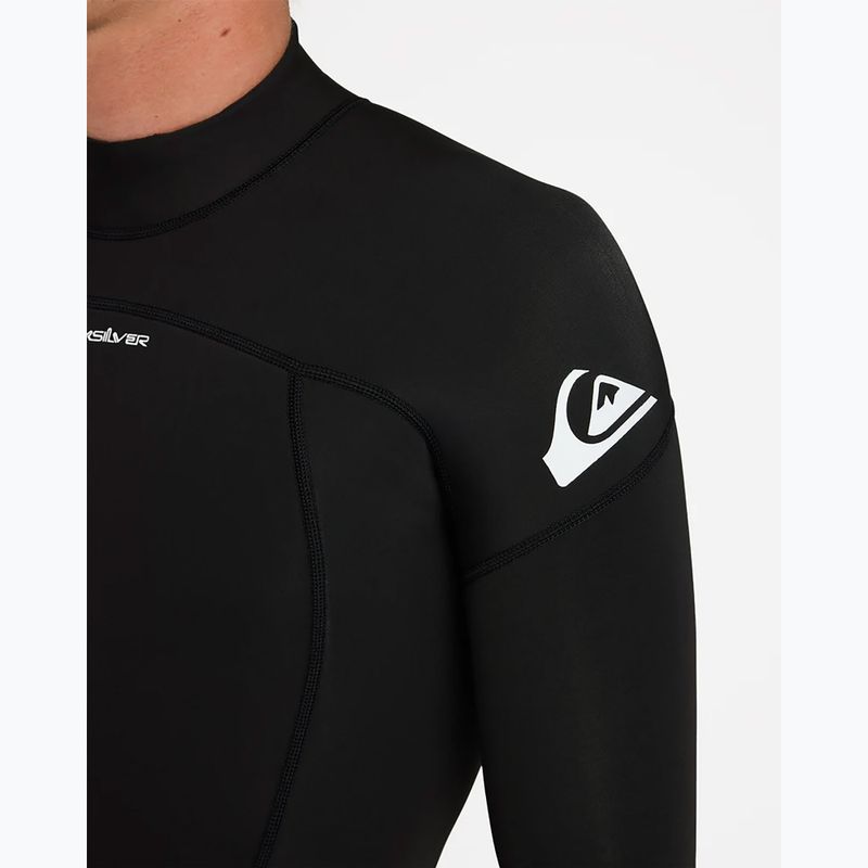 Гідрокостюм чоловічий Quiksilver Prologue+ 3/2 мм Back Zip Flatlock black 5