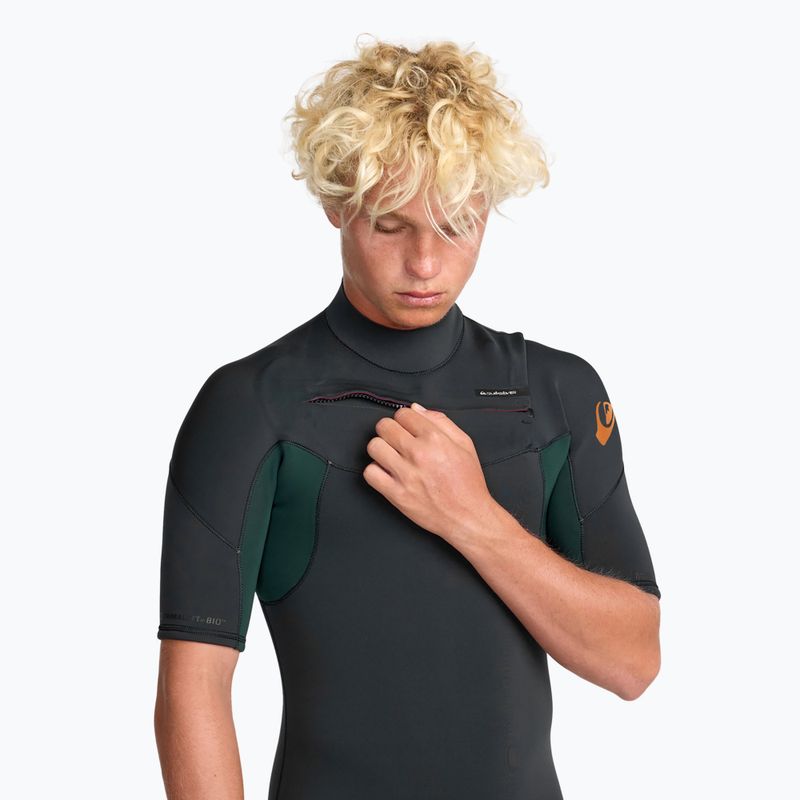 Гідрокостюм чоловічий Quiksilver Everyday Sessions 2/2 мм Chest Zip SS Spring jade 4