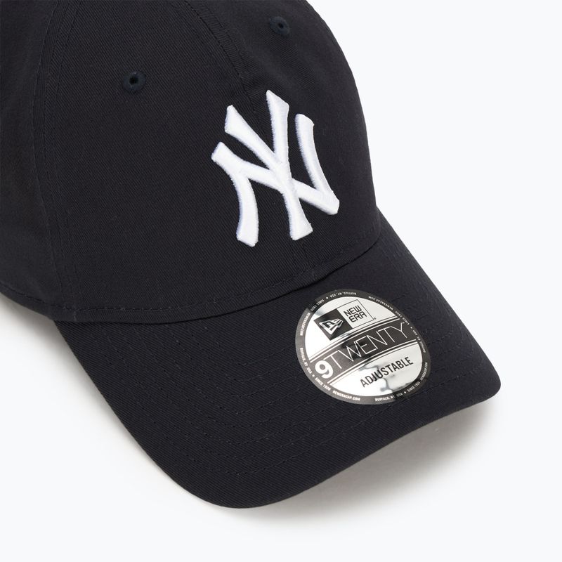 Бейсболка New Era League Essential 9Twenty New York Yankees темно-синя 3