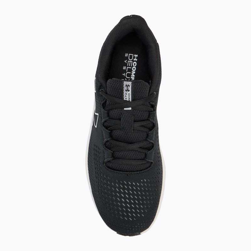 Кросівки для бігу чоловічі Under Armour Charged Pursuit 3 Big Logo black/black/white 5