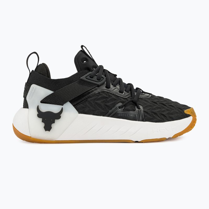 Черевики для тренувань чоловічі Under Armour Project Rock 6 black/white/black 2