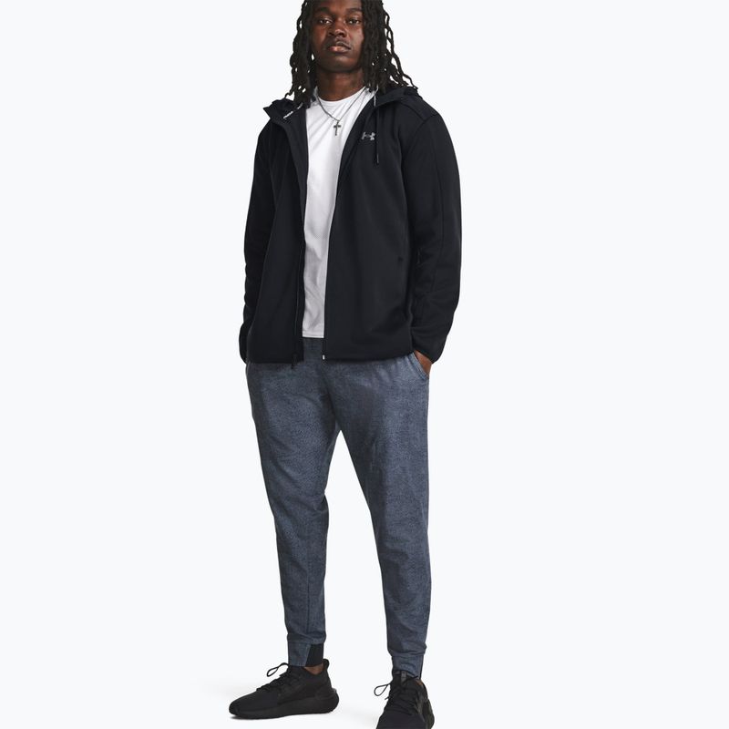Куртка для тренувань чоловіча Under Armour Essential Swacket black/pitch gray 2