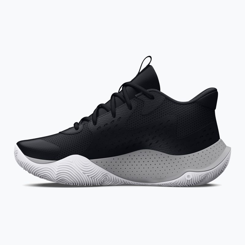 Кросівки баскетбольні дитячі Under Armour grade School Jet '23 black/jet gray/white 9