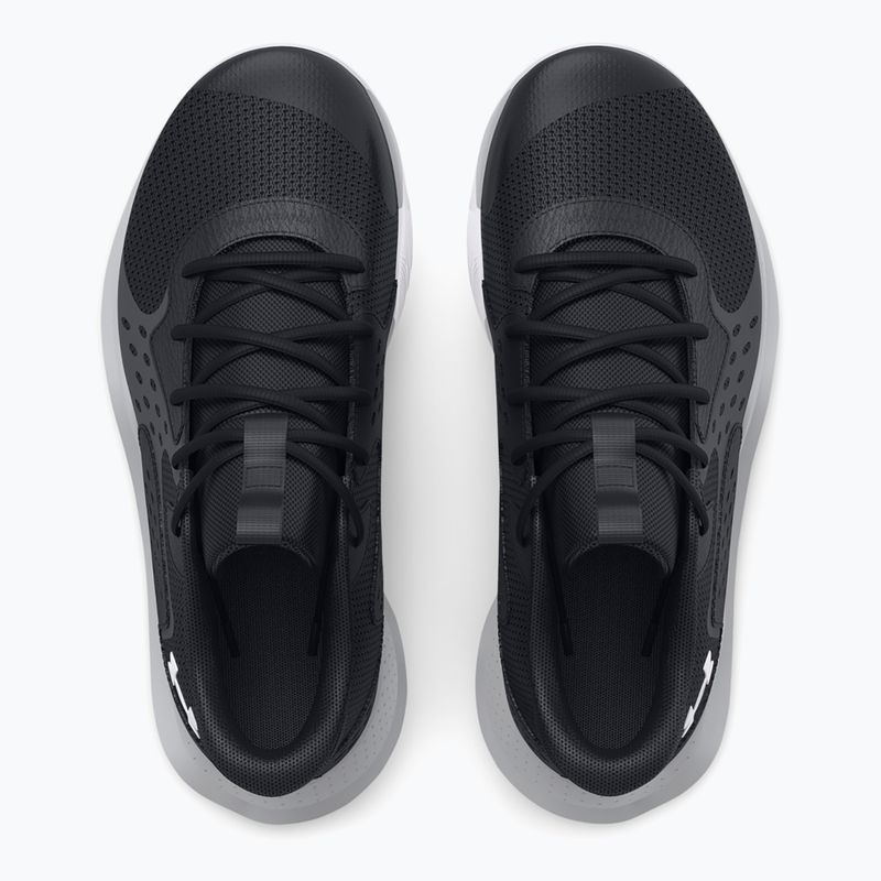 Кросівки баскетбольні дитячі Under Armour grade School Jet '23 black/jet gray/white 11
