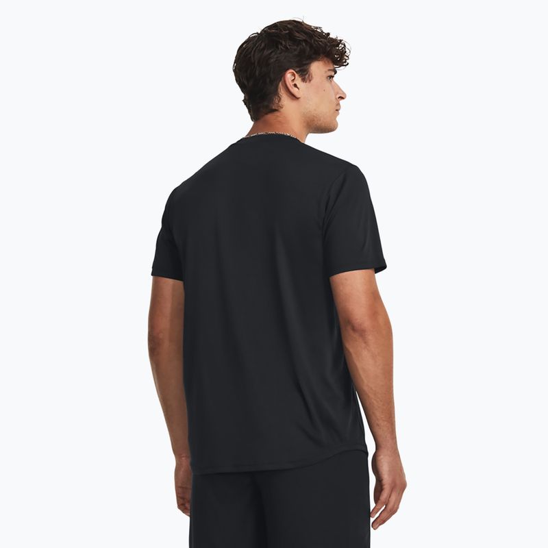 Футболка футбольна чоловіча Under Armour Challenger Train black/white 3