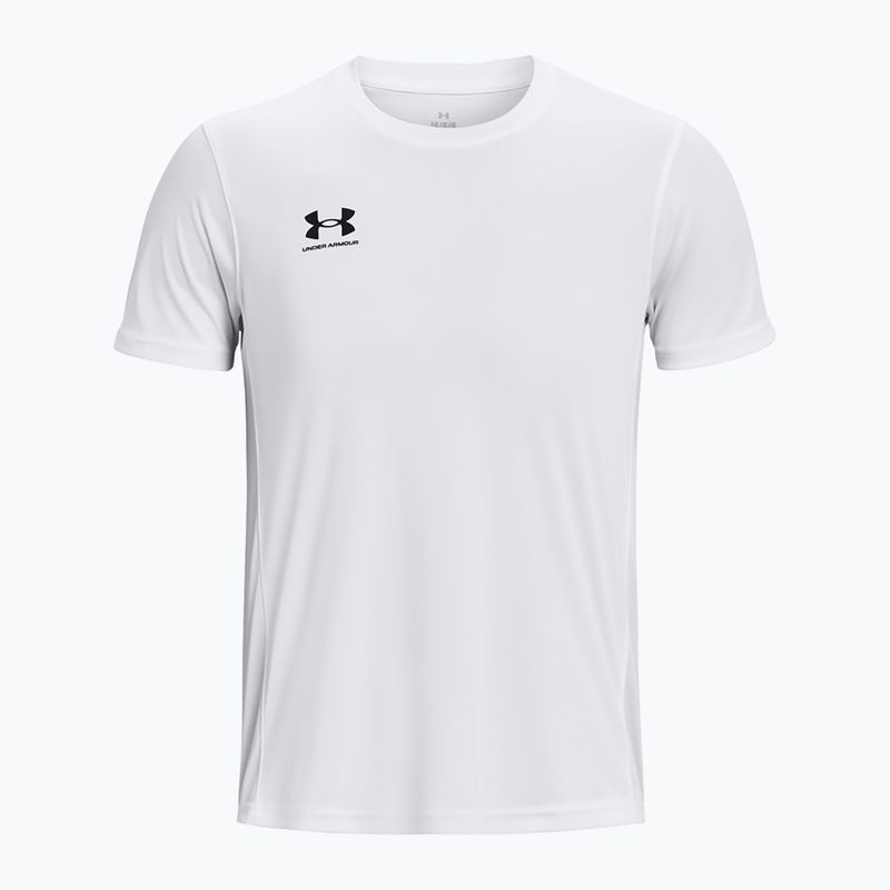 Футболка футбольна чоловіча Under Armour Challenger Train white/black 8
