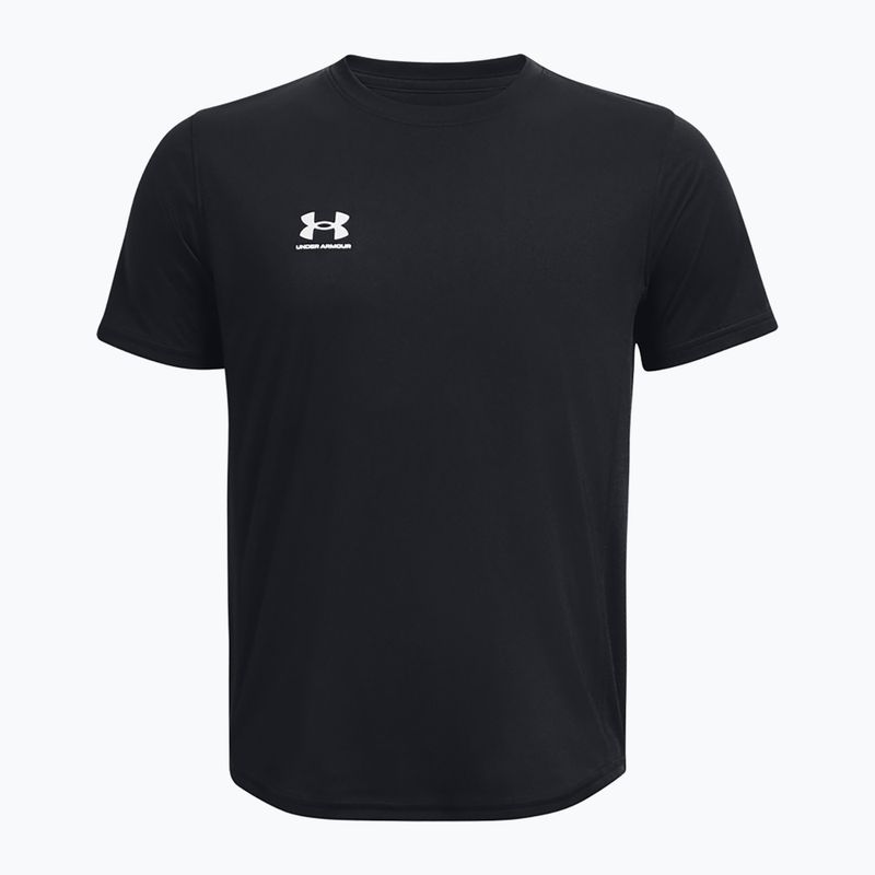 Футболка футбольна дитяча Under Armour Challenger Train black/white