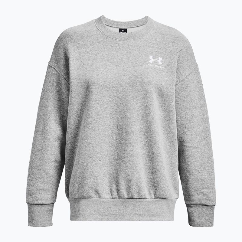 Кофта жіноча Under Armour Icon Fleece Crew mod gray light heather/white 9