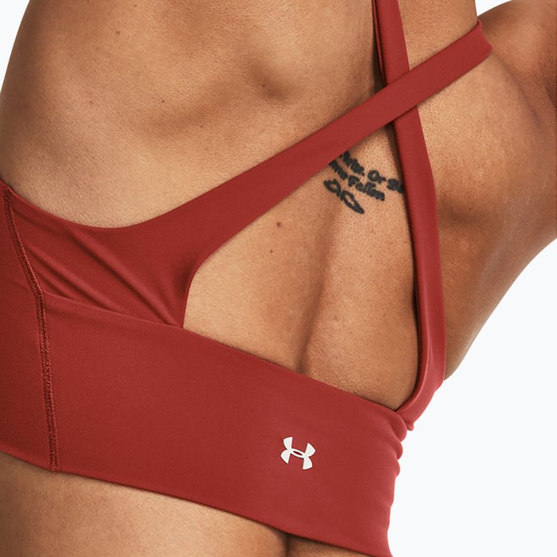 Топ для тренувань жіночий Under Armour Project Rock LetsGo Crssover Top heritage red 7