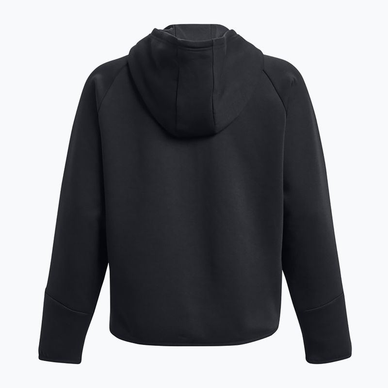 Кофта жіноча Under Armour Unstoppable Fleece FZ black/black 6