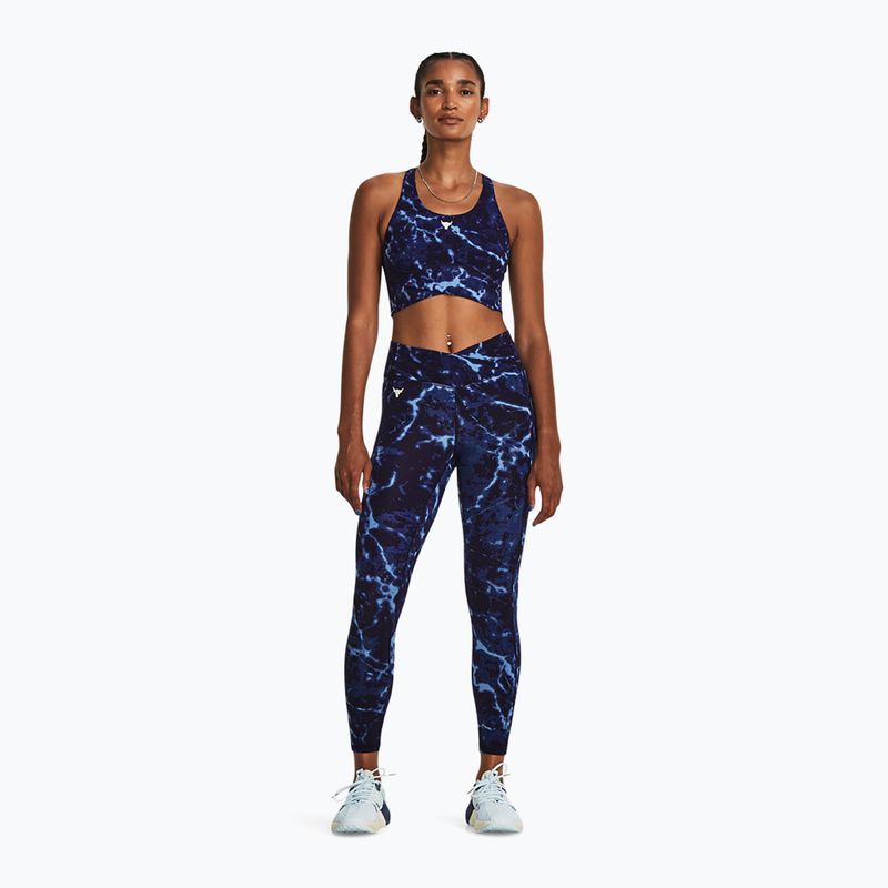 Топ для тренувань жіночий Under Armour Project Rock LG Crssover Top midnight navy/downpour gray/downpour gray 2