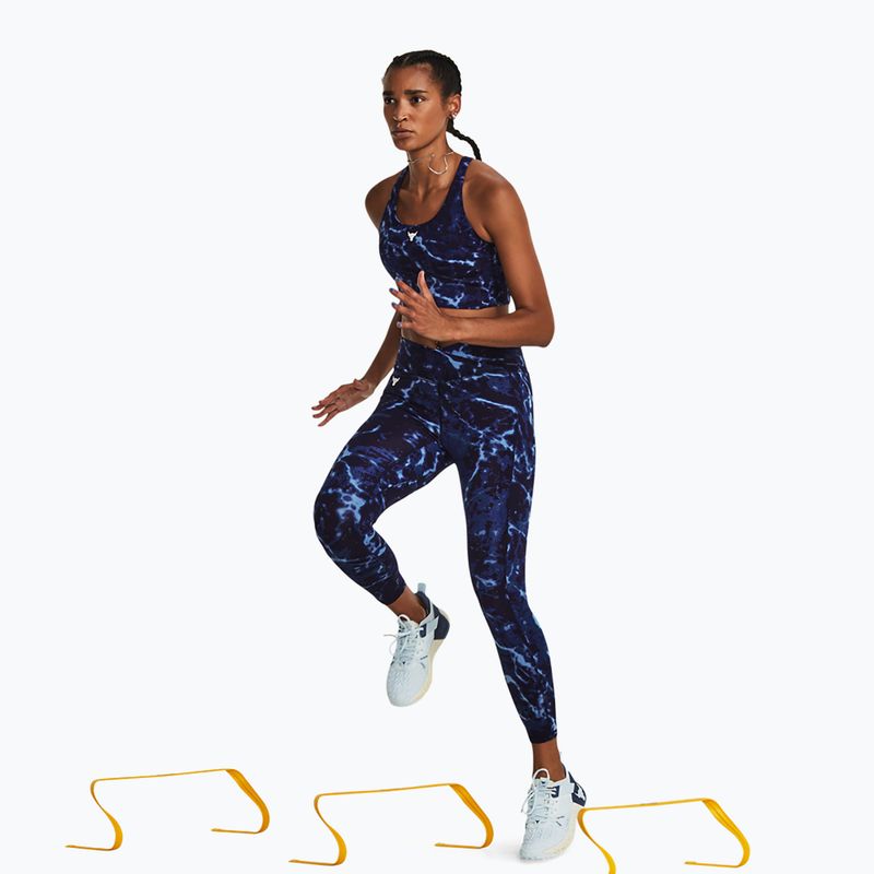 Топ для тренувань жіночий Under Armour Project Rock LG Crssover Top midnight navy/downpour gray/downpour gray 4