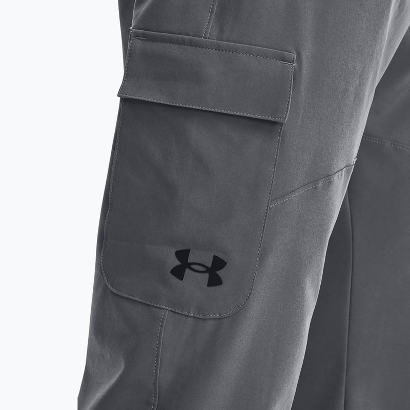 Штани чоловічі Under Armour Stretch Woven Cargo pitch gray/black 4