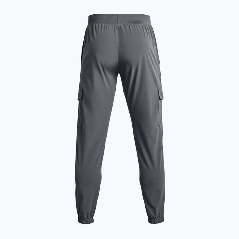 Штани чоловічі Under Armour Stretch Woven Cargo pitch gray/black 6