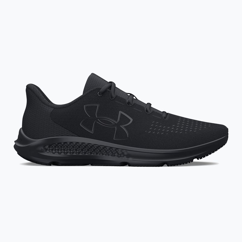 Кросівки для бігу чоловічі Under Armour Charged Pursuit 3 Big Logo black/black/black 8