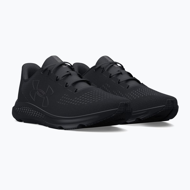 Кросівки для бігу чоловічі Under Armour Charged Pursuit 3 Big Logo black/black/black 10