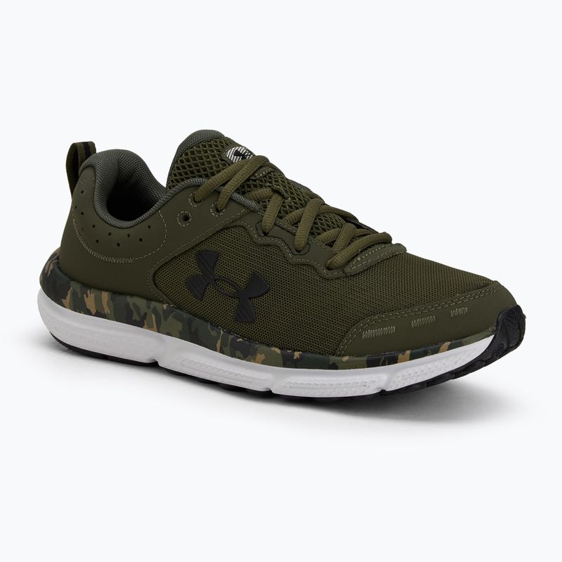 Кросівки для бігу чоловічі Under Armour Charged Assert 10 Camo marine od green/marine od green/black