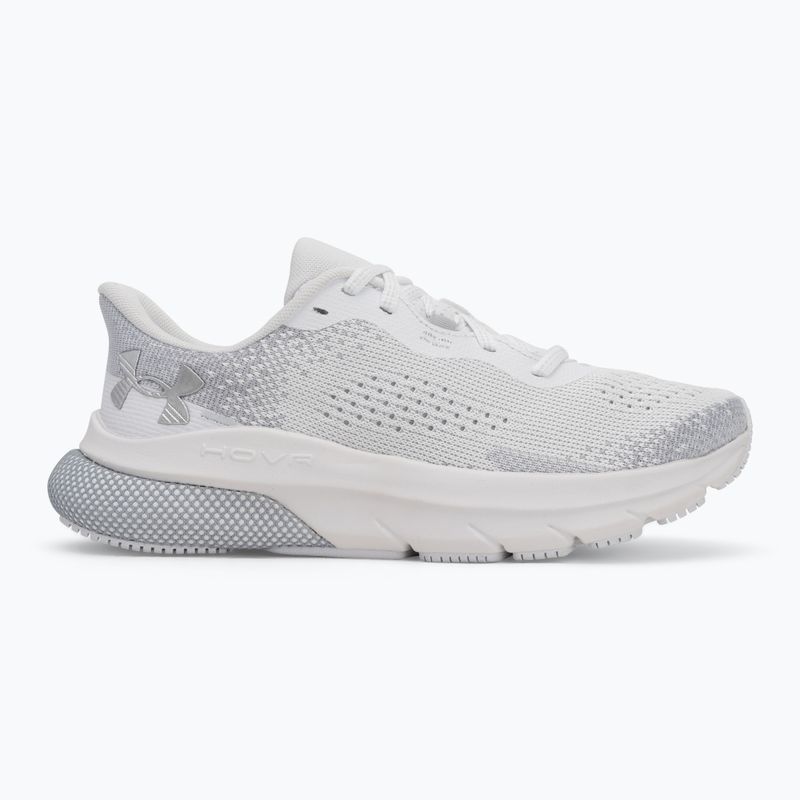 Кросівки для бігу жіночі Under Armour Hovr Turbulence 2 white/white/metallic silver 2